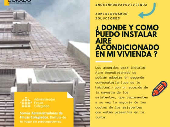 donde instalar aire acondicionado administracion de fincas dorado ayg