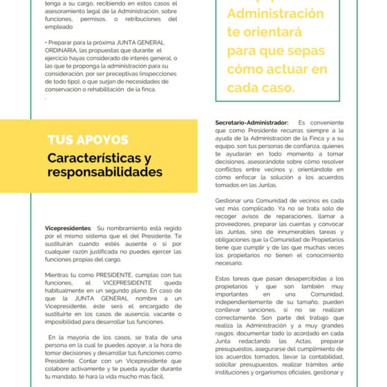 Dorado Administración y Gestion de Fincas Manual del Presidente guia para ejercer la presidencia 4